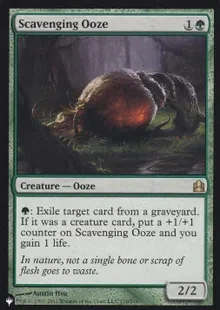 Scavenging Ooze - The List